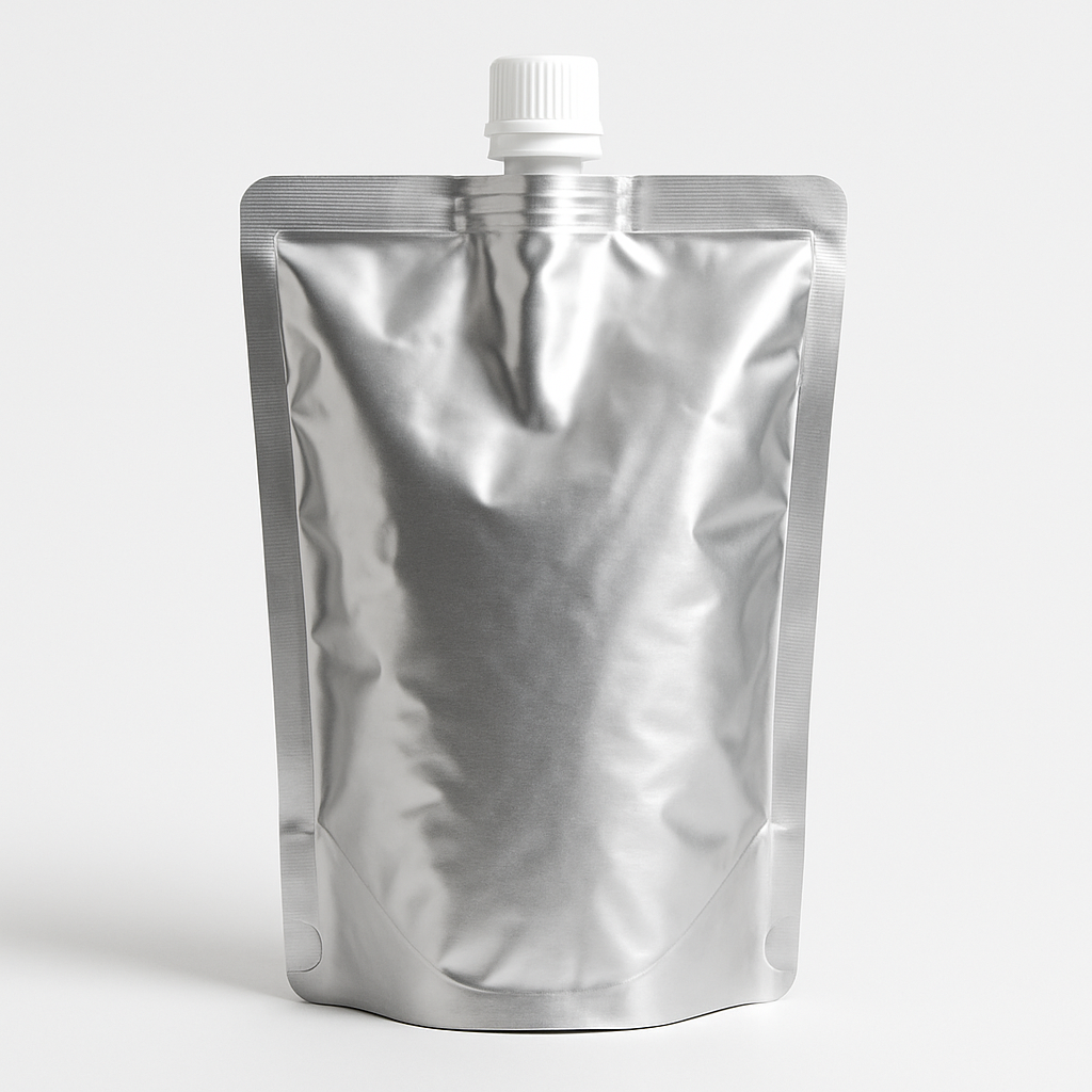 100 pcs Aluminum Foil Spout Pouches - Premium Barrier Flexible Packaging