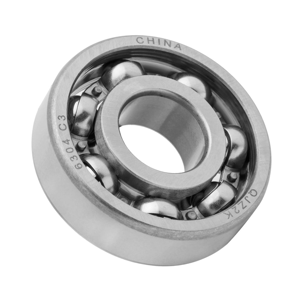 6304 - Deep Groove Radial Ball Bearing, 0.787" Bore (ID)