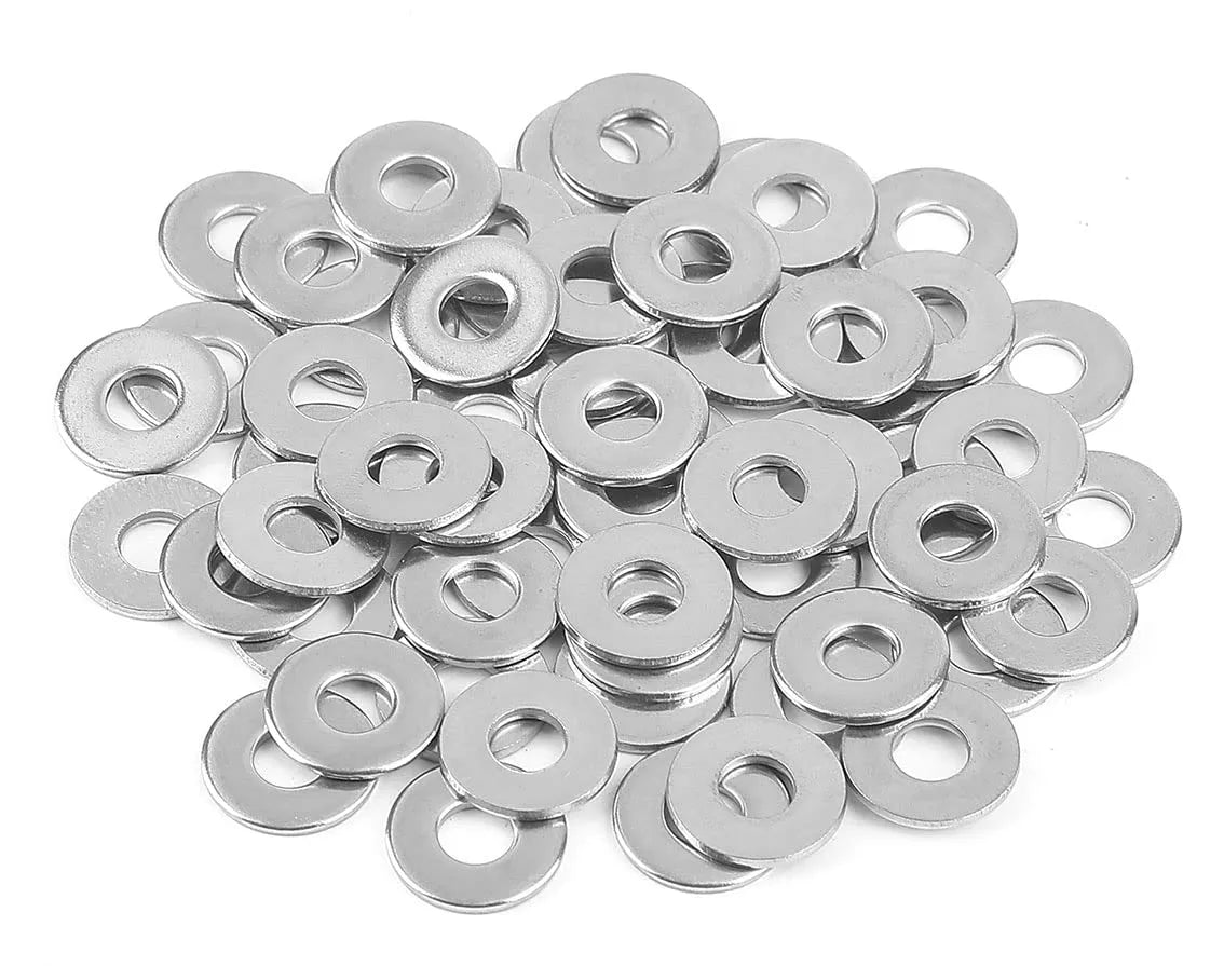 1/2X1.375 Flat Washer 18-8 SS-Stainless Steel-50 Pack
