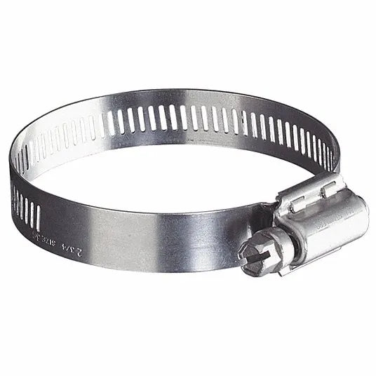 #12X1/2 Hose Clamp 300 SS-Stainless Steel-10 Pack