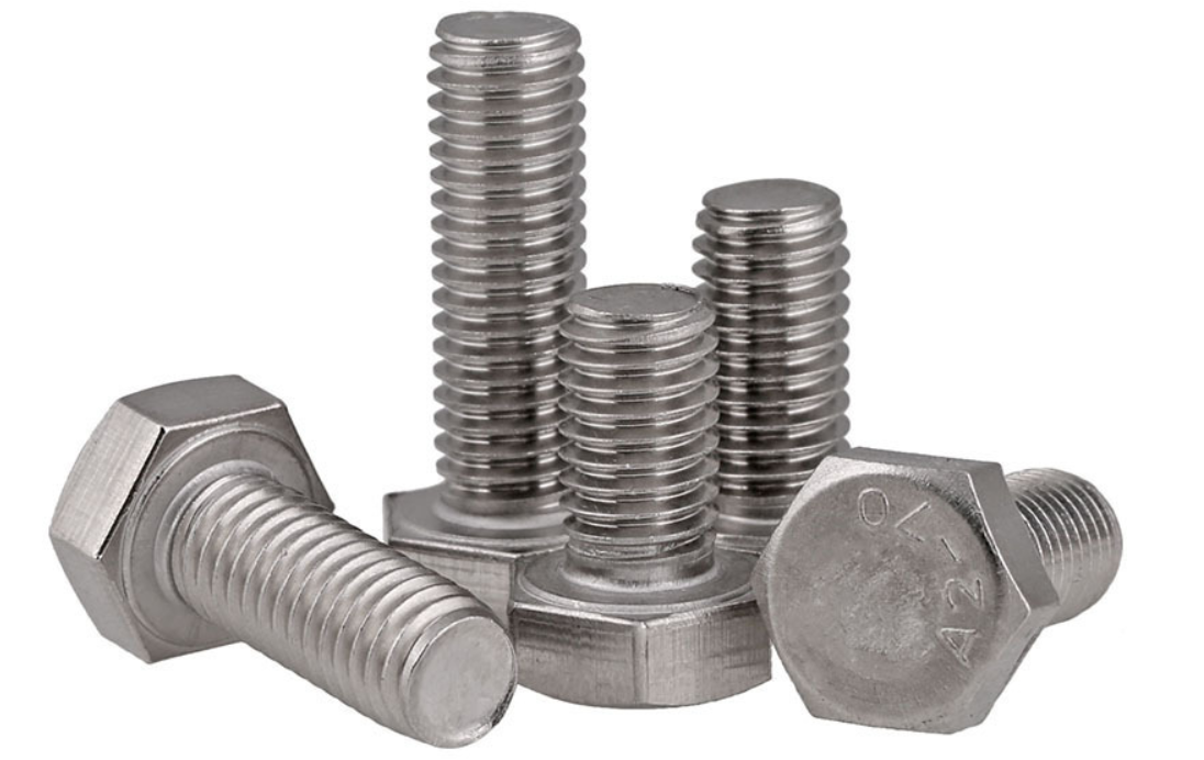 M8-1.25X60 Hex Head Cap Screw Metric Full Thread 18-8 SS-Stainless Steel-25 Pack