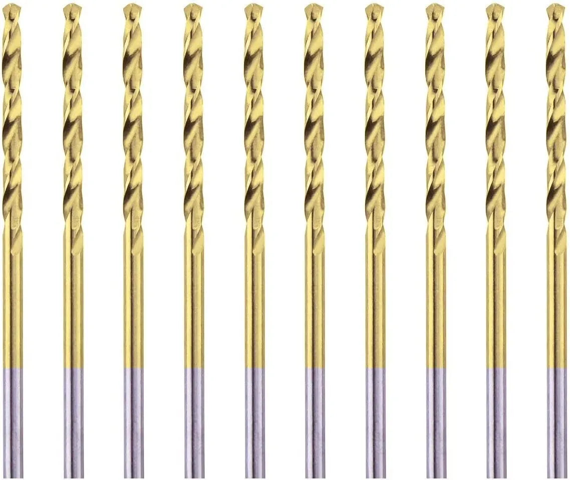 7/16 Titanium Nitride Drill Bit | HSS 4241, 135° Split Point