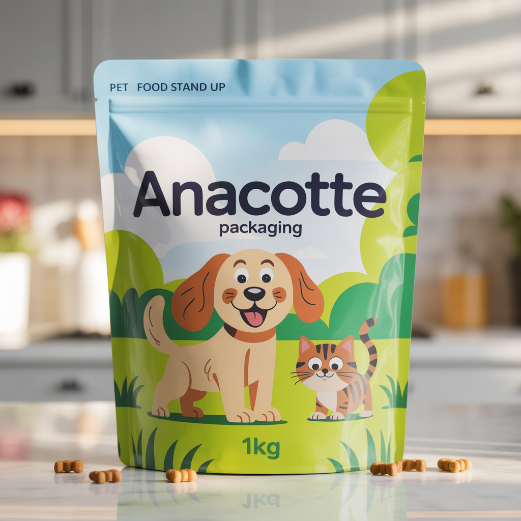 35 oz | 1 kg Bulk Food, Pet Products and Coffee Stand Up Pouch