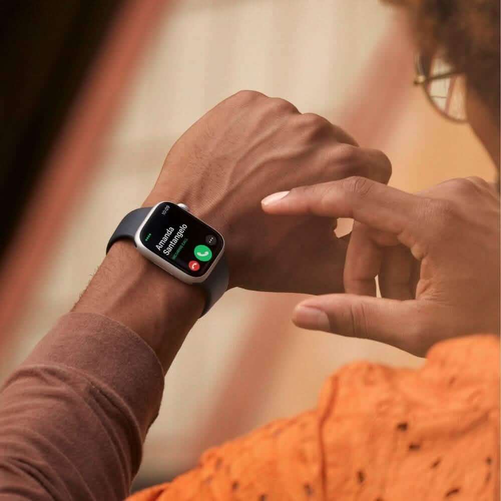 Apple Watch Series 8 (GPS) 41mm Aluminum Case with Sport Band - S/M (Refurbished)