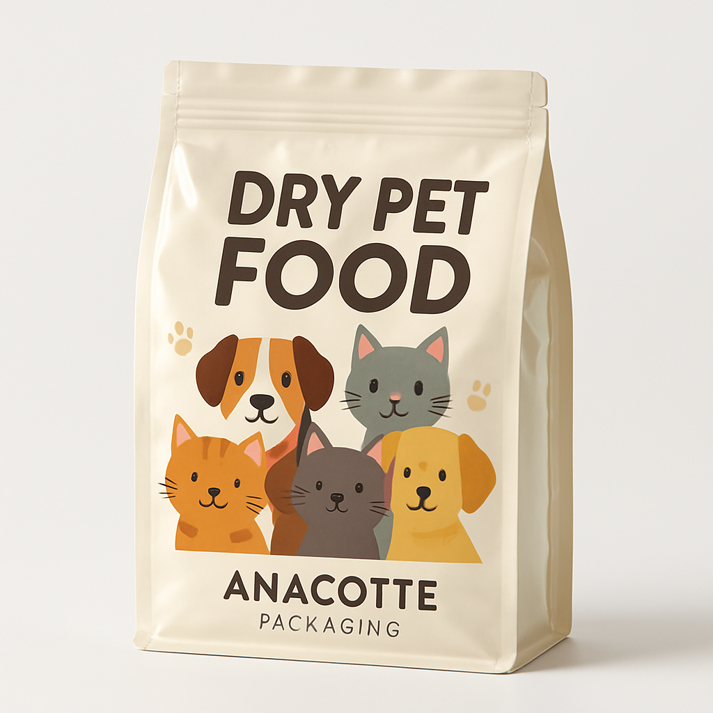Custom Dry Pet Food Bags - Freshness, Durability and Brand Impact