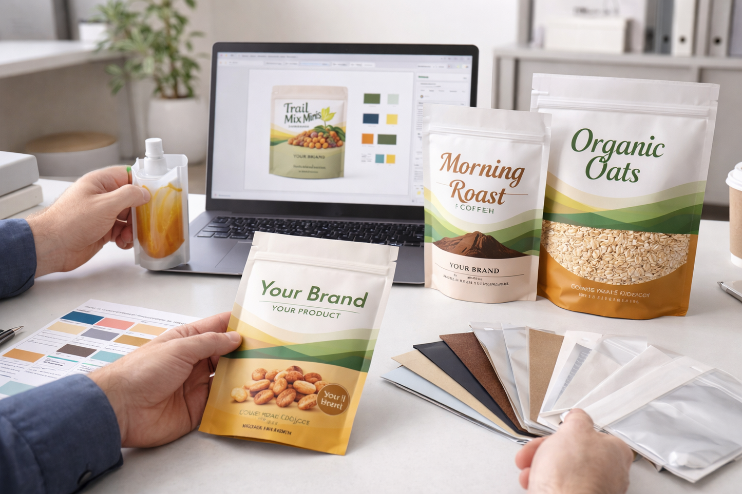 Custom Food Pouch Packaging – Flexible Barrier Bags for