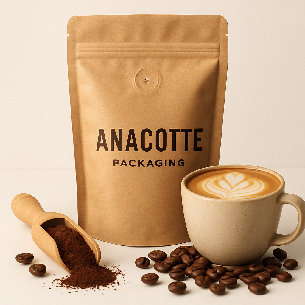 Custom Coffee Stand Up Pouches - Freshness Sealed and Style Delivered