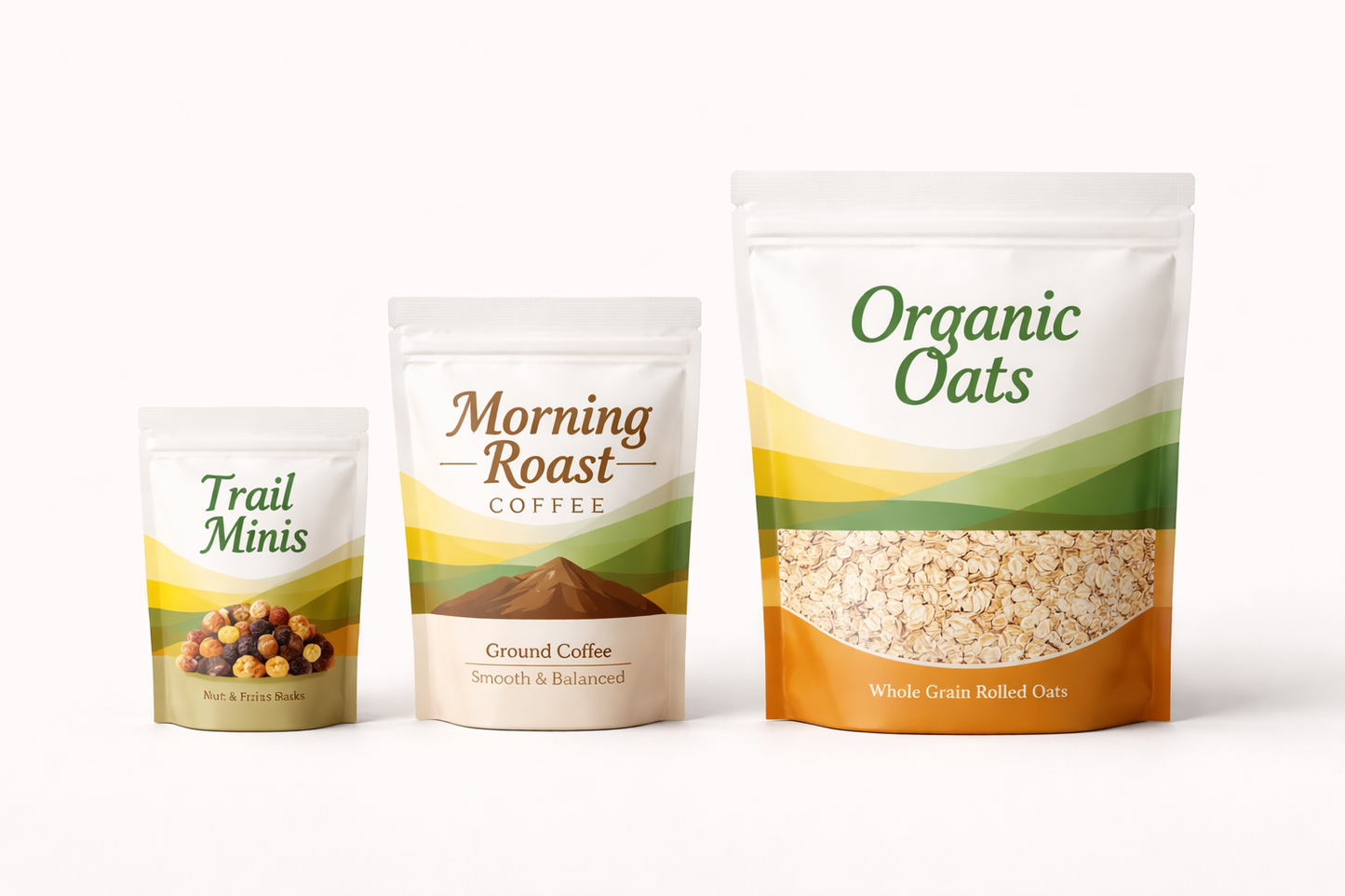 Custom Food Pouch Packaging – Flexible Barrier Bags for