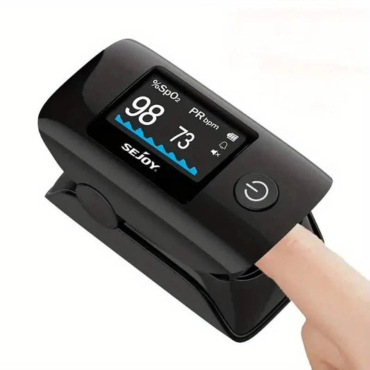 Oximeter & Digital BP Monitor – Heart Rate & Hypertension Detector