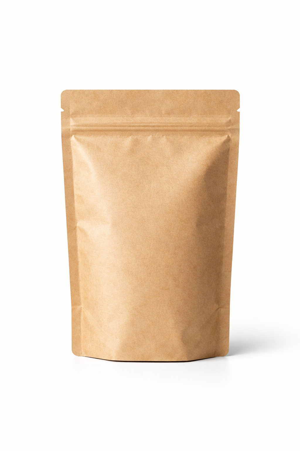 Custom Kraft Stand Up Pouches with Zipper | Food & Coffee