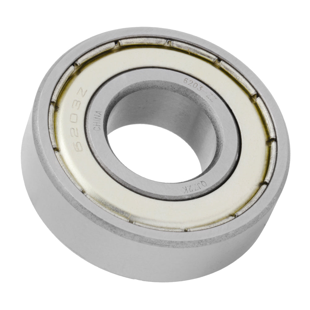 6203-1/2 - Deep Groove Radial Ball Bearing, 0.5" Bore (ID)