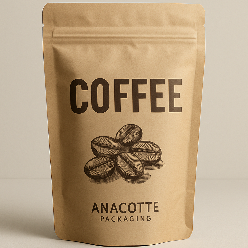 Custom Coffee Packaging Solutions - Premium Flat and Stand Up Pouches