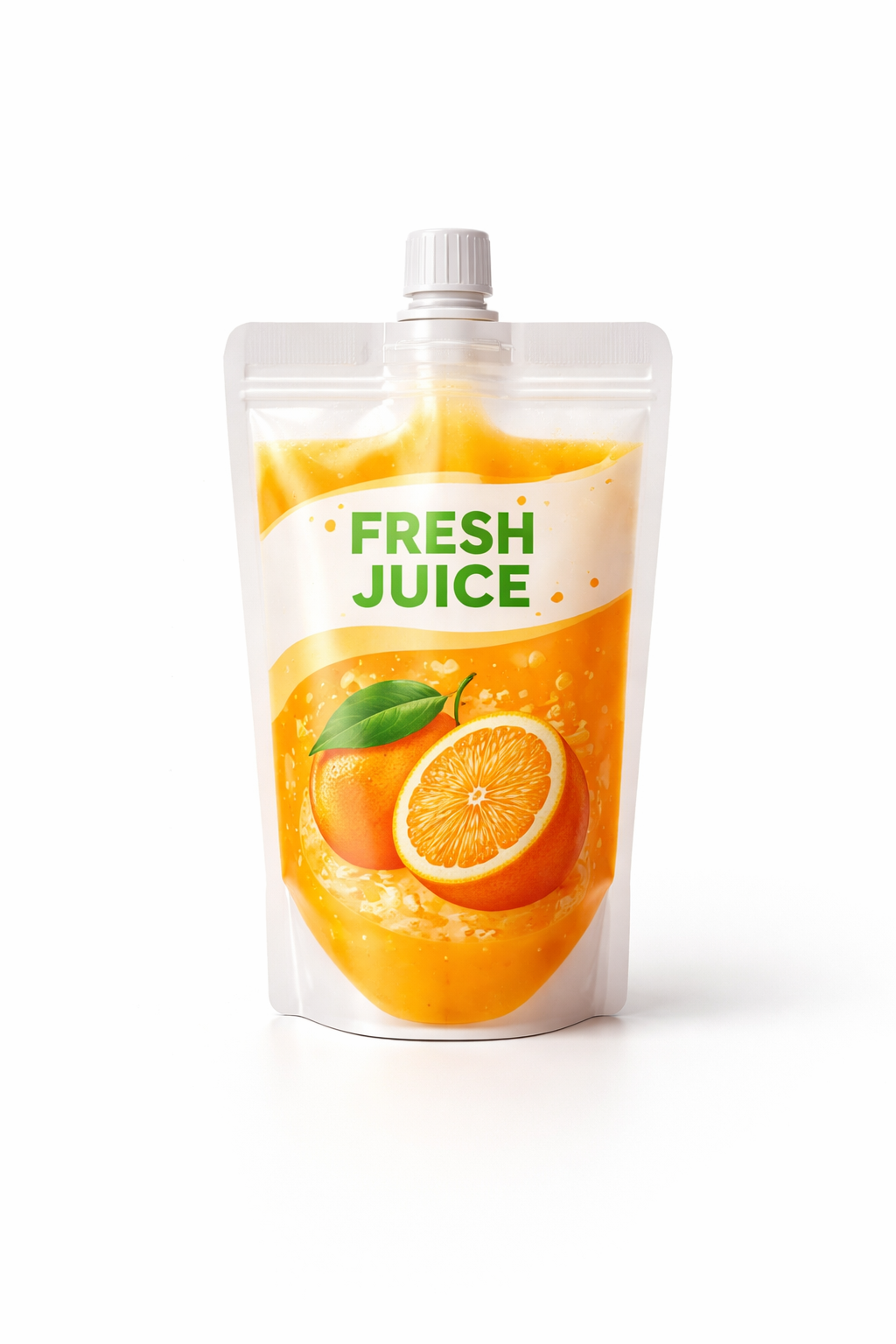 Custom Juice Pouch Packaging | Spout Pouches for Liquid