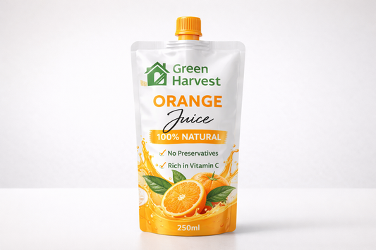 Custom Juice Pouch Packaging | Spout Pouches for Liquid