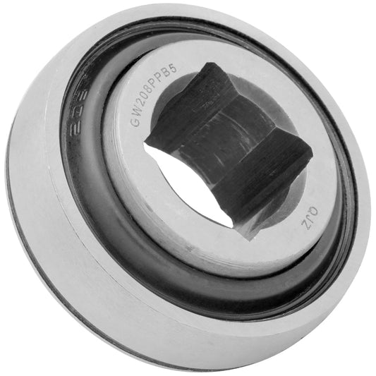 GW208PPB5 - Agricultural Bearing, 1.18 in Bore (ID) - Square Bore