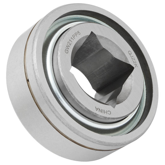 GW211PP5 - Agricultural Bearing, 1.531 in Bore (ID) - Square Bore