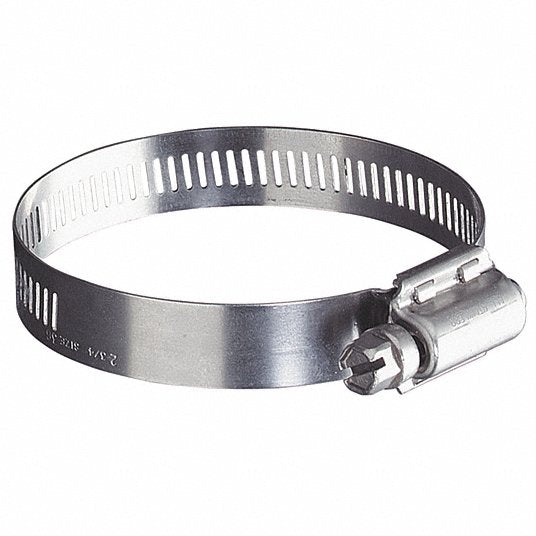 #24X1/2 Hose Clamp 300 SS-Stainless Steel-10 Pack