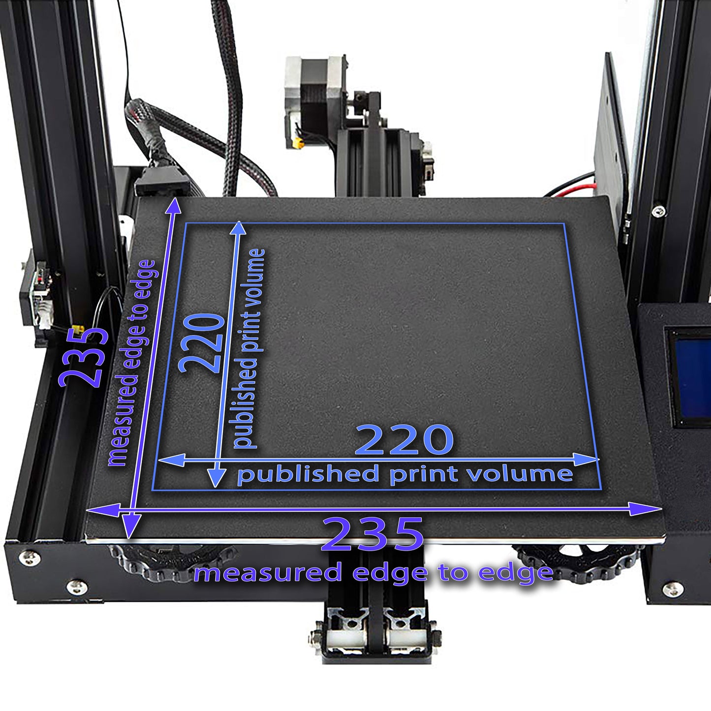 Flexi Plate with Textured ULTEM PEI - 235 x 235 w/ Alignment Notches