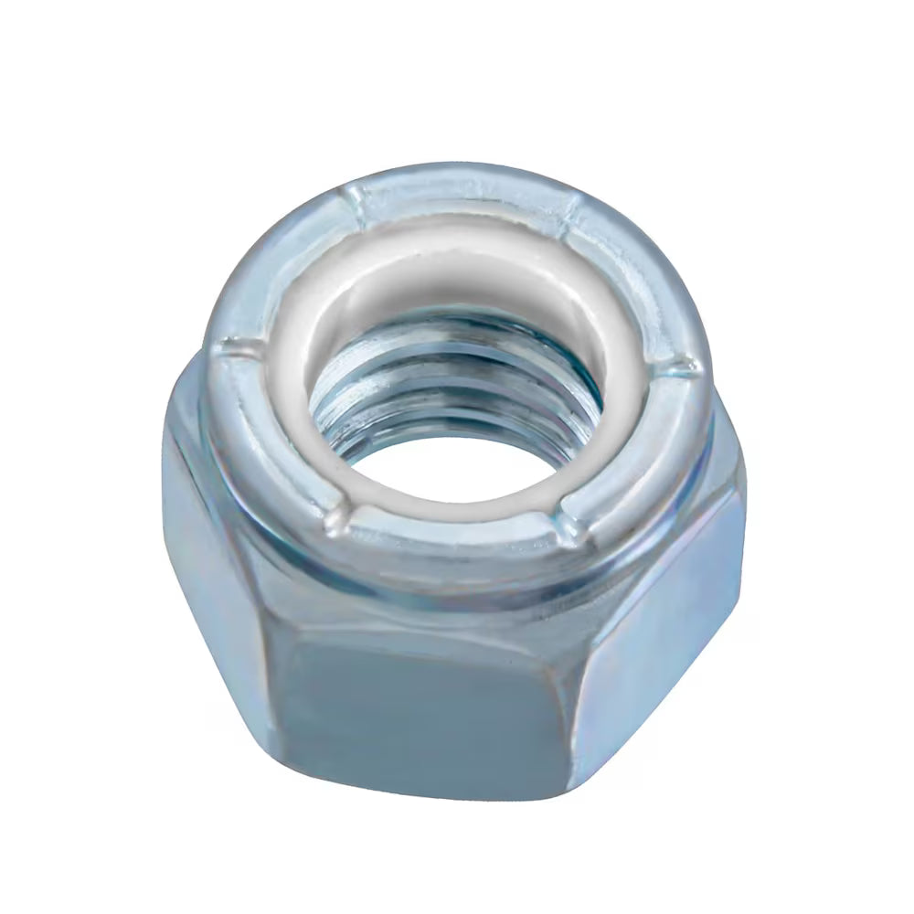 1/4-28 Nylon Insert Hex Lock Nut 18-8 SS- Stainless Steel-100 Pack