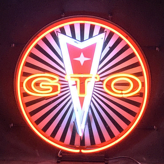 Pontiac GTO Auto Car Neon Signs