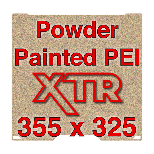 XTR Flexi Plate with Textured ULTEM PEI - Bambu Lab H2D & H2S - 355 x 325