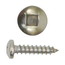#8X3/4 SQUARE DRIVE OVAL HEAD SMS TYPE A 18-8 SS-100 Pack