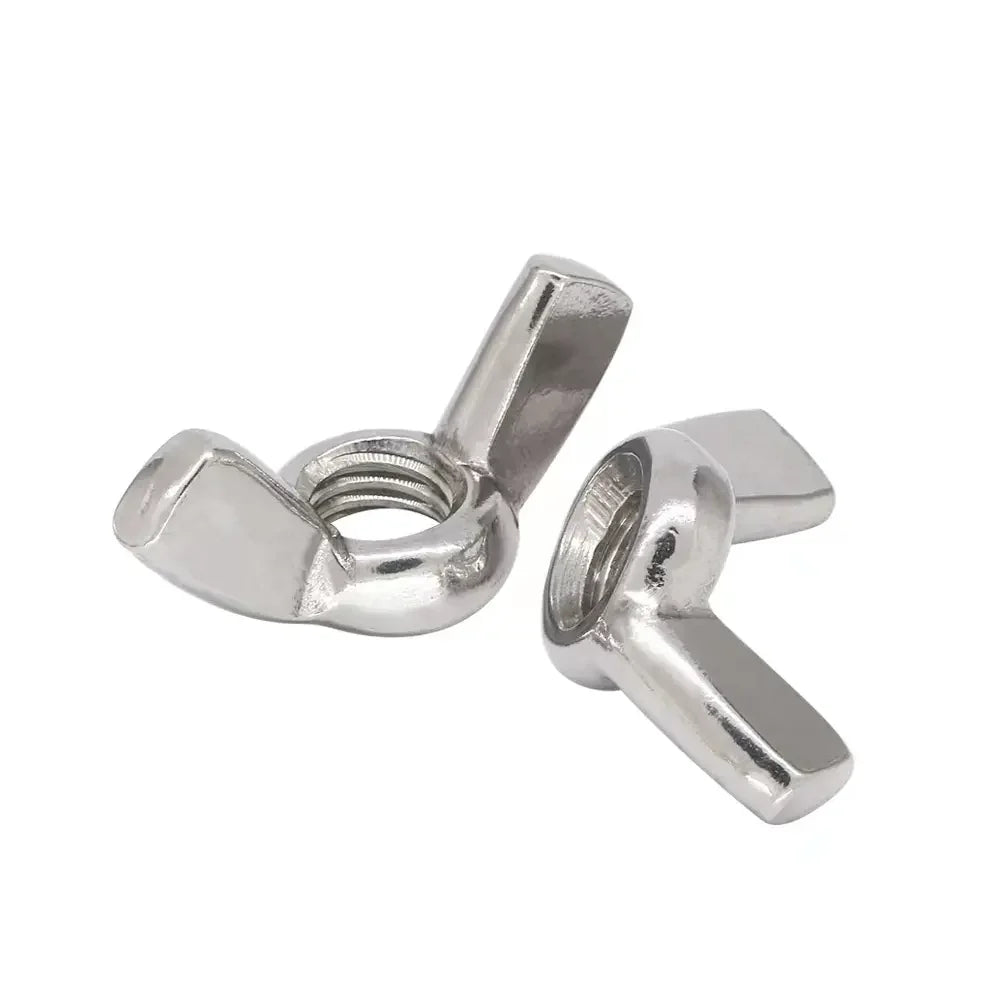 3/8-16 Wing Nut 18-8 SS-Stainless Steel-50 Pack