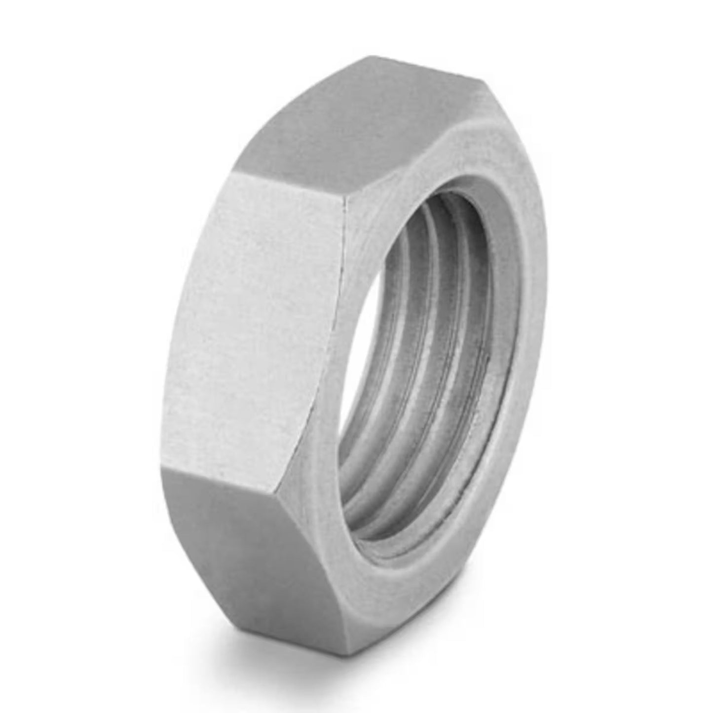 1/4-20 Jam Nut 18-8 SS-Stainless Steel-100 Pack