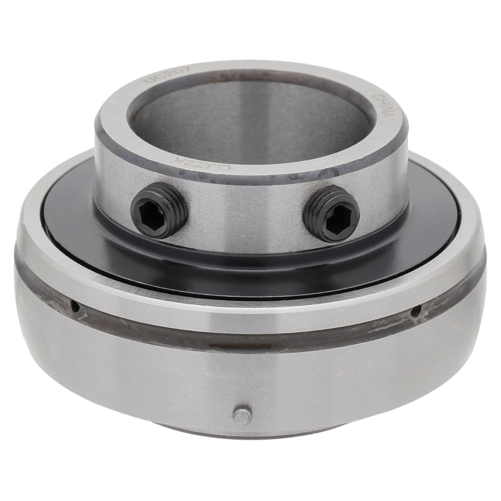 UC207 - Insert Bearing, 1.378" Bore (ID), Locking Set Screw