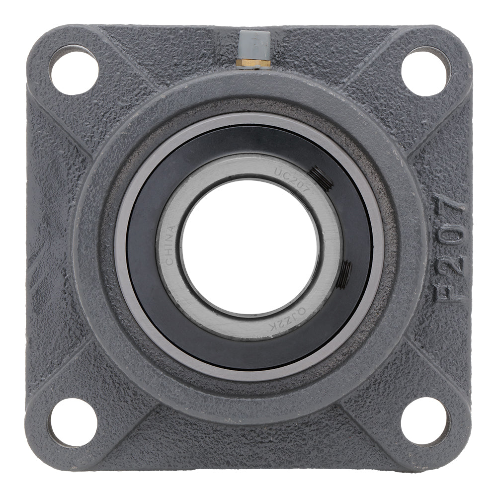 UCF207,  4-Bolt Flange Mounted Ball Bearing, 1.378" Bore (ID),  Insert Bearing: UC207,  Housing: F204