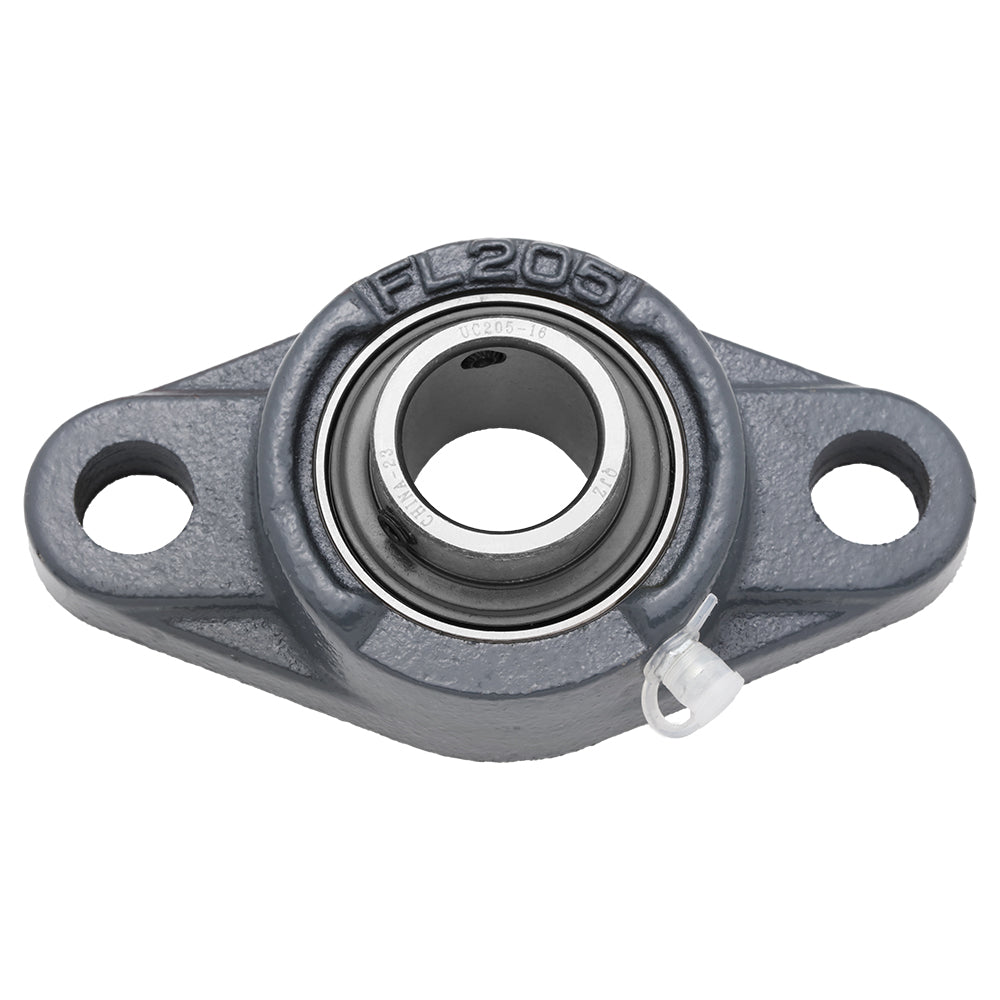 UCFL205-16 - 2-Bolt Flange Mounted Ball Bearing, Insert Bearing: UC205-16, Housing: FL206