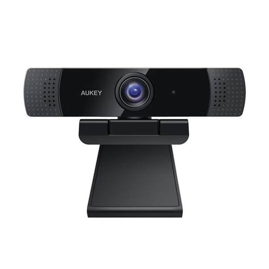 AUKEY 1080P Webcam with Dual Noise Reduction Stereo Microphones