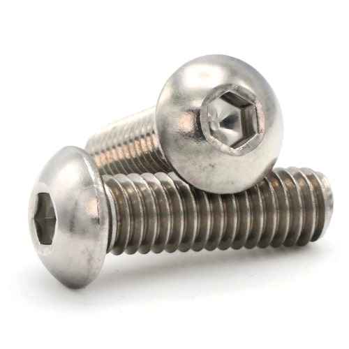 5/16-18X1-1/2 BUTTON SOCKET CAP SCREW 18-8 SS-25 Pack