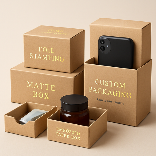 Custom Folding Cartons Packaging for Food, Cosmetics and Retail