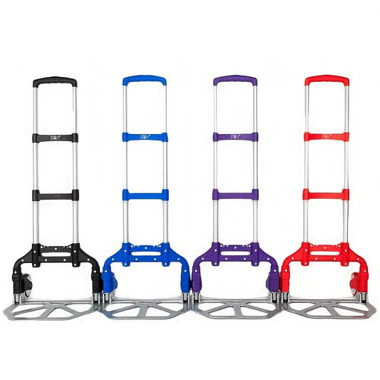Folding Aluminum Hand Cart & Dolly – 165 lb Capacity | Lightweight & Portable