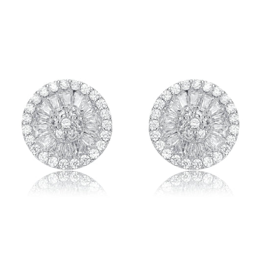Cubic Zirconia Stud Earrings