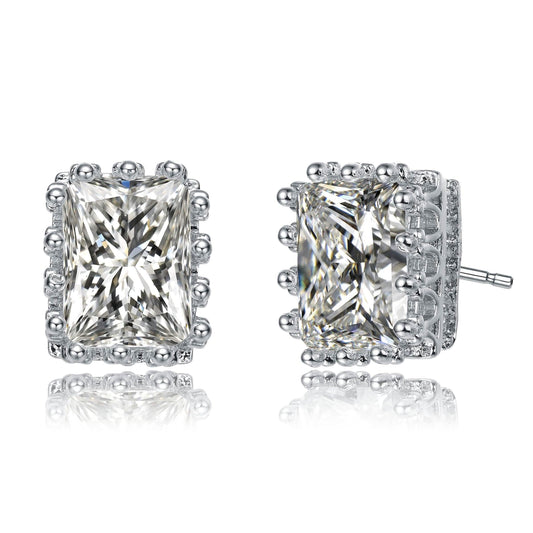 Cubic Zirconia Stud Earrings