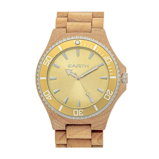 Earth Wood Centurion Quartz Eco Friendly Bracelet Watch