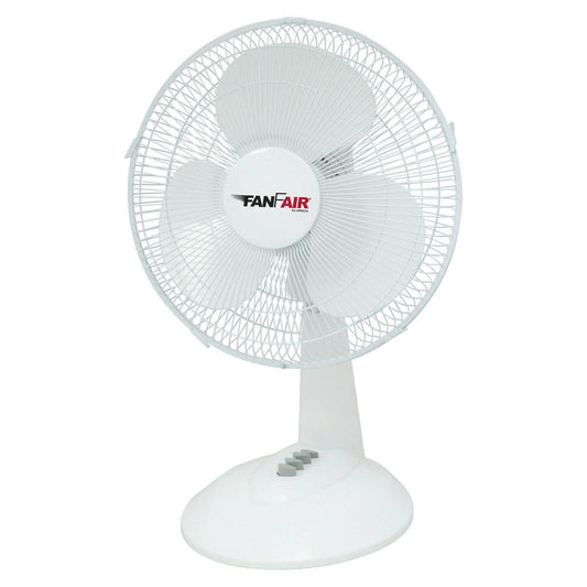 Impecca FanFair 12-inch 3-Speed Desktop Fan
