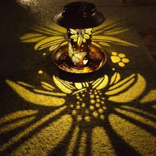 Feeder Exterior Solar Powered Lights Exterior Hanging Solar Powered Lights
