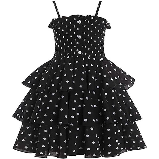 Girl's Wedding Lace Sleeveless Dress