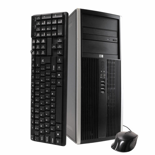 HP Compaq Elite 8100 Tower Computer PC Windows 10 Home 64 bit (Refurbished)