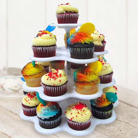 Imperial 4 Tier Plastic Cupcake/Dessert Stand