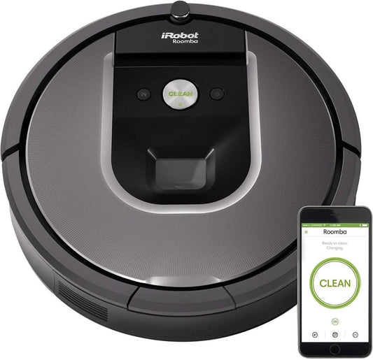 iRobot Roomba 960 Robot Vacuum - Wi-Fi Connected Mapping Works with Alexa (Refurbished)