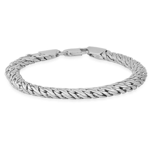 Ladies 18k Gold Plated Brass Wheat Bracelet