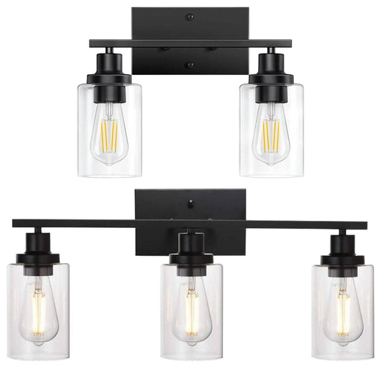 Light Wall Scone Lighting with Clear Glass