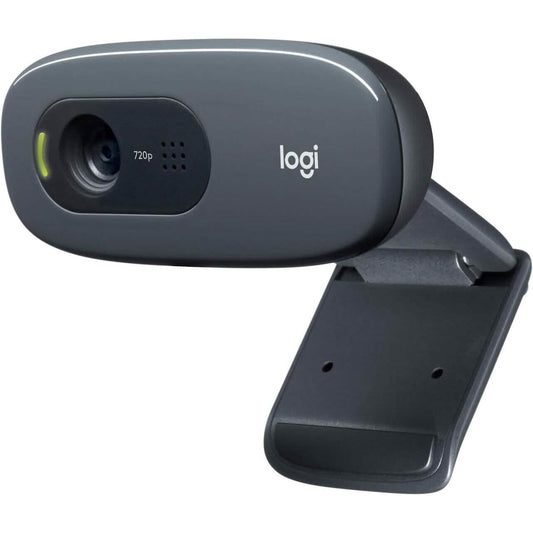 Logitech C270 Webcam with Microphone  (Refurbished)