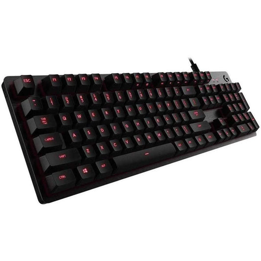 Logitech G413 Backlit Mechanical Gaming Keyboard USB Passthrough Carbon (Refurbished)