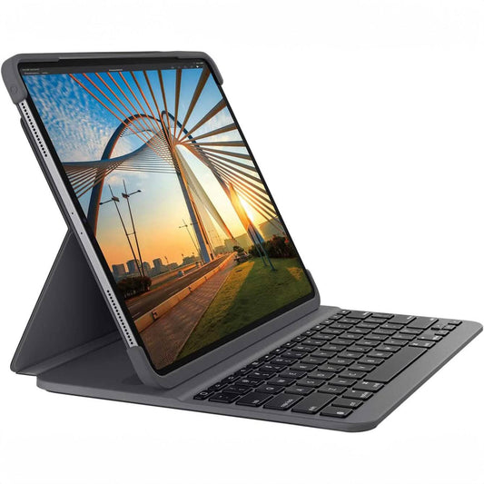 Logitech SLIM FOLIO PRO Backlit Bluetooth Keyboard Case for iPad Pro 12.9-inch (3rd and 4th Gen) (Refurbished)