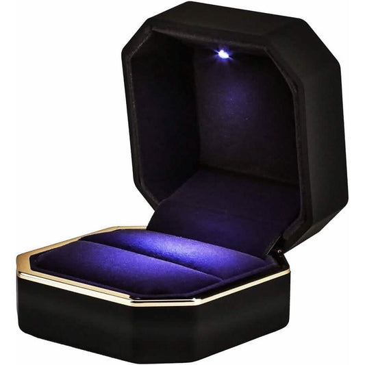 Luxury Ring Box with LED Light